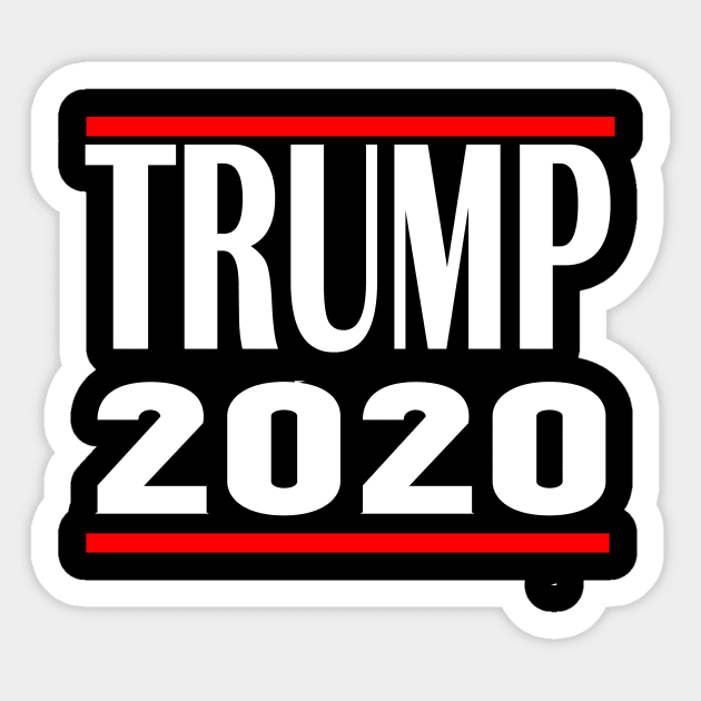 Trump 2020 campaign Sticker by Netcam